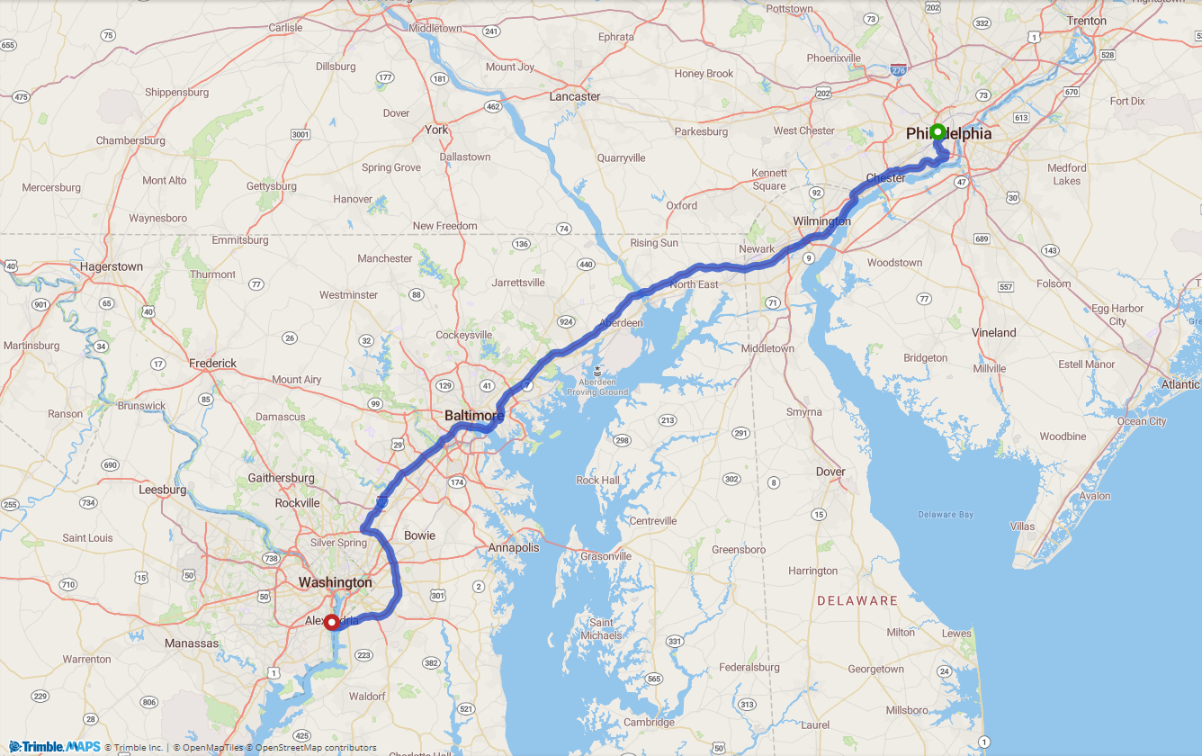 The Importance Of Commercial Maps For Commercial Vehicles Trimble   Route Graphic   Commercial 